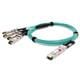 Amphenol ProLabs AOC-QSFP-4SFP-10G-4M-C