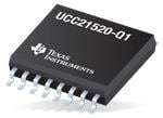 Texas Instruments Controlador de puerta de doble canal UCC21520/UCC21520-Q1