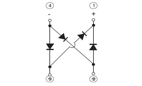 Comchip Technology Z4DGP4xxL-HF Low VF SMD Bridge Rectifiers