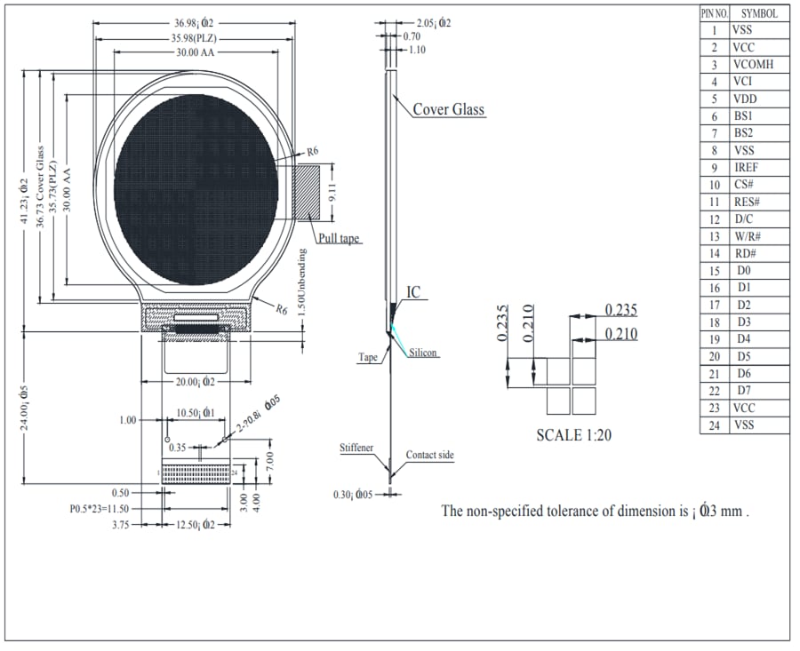 Mechanical Drawing - DISPLAY VISIONS 1.2