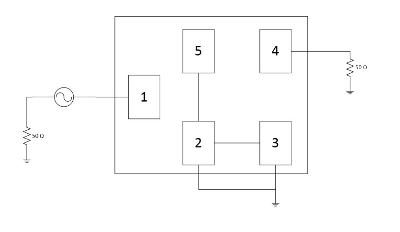 Application Circuit Diagram - Qorvo QPQ1907 2.4GHz BAW Filters