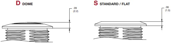 Mechanical Drawing - C&K Switches ATP16 Anti-Vandal Sealed Pushbutton Switches