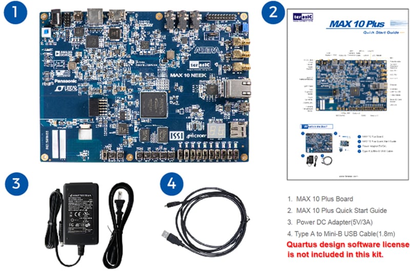 Terasic Technologies MAX 10 Plus Board