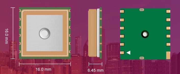 Chart - Quectel GNSS IoT Modules