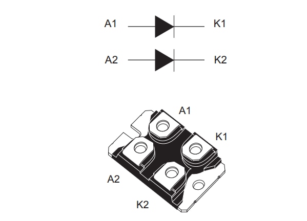 Application Circuit Diagram - STMicroelectronics STPS240H100TV1Y Automotive Schottky Rectifier