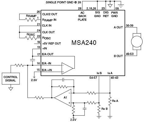 Apex Microtechnology MSA240 Pulse Width Modulation Amplifiers