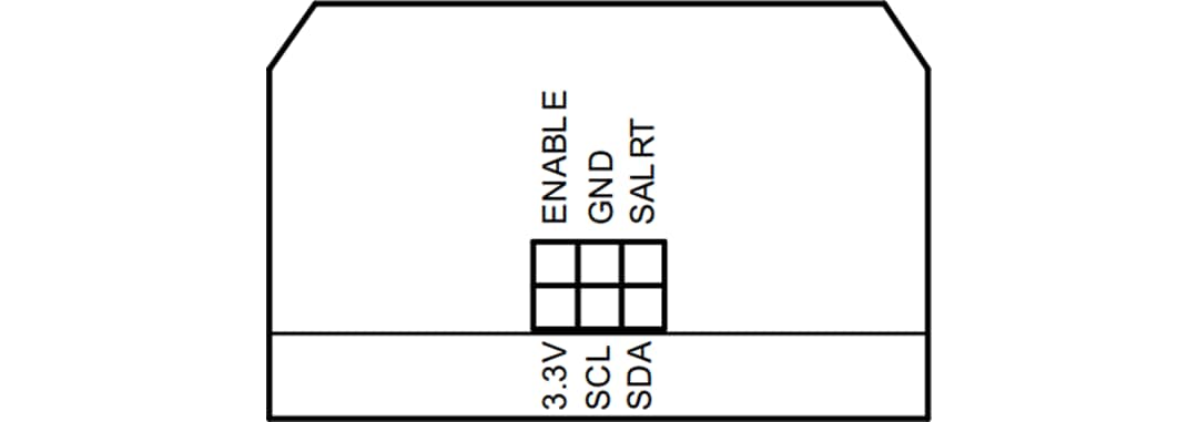 Mechanical Drawing - Renesas Electronics ISLUSBEVAL1Z USB to PMBus™ Adapter