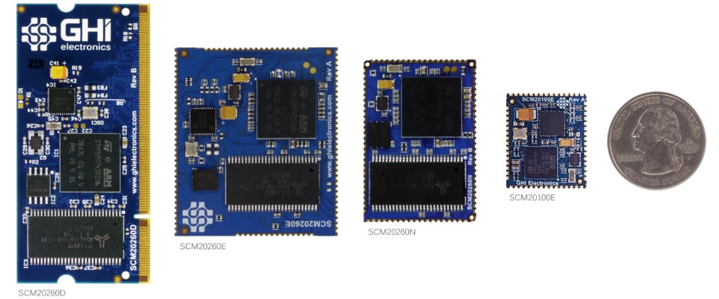 GHI Electronics SITCore IoT System-on-Modules