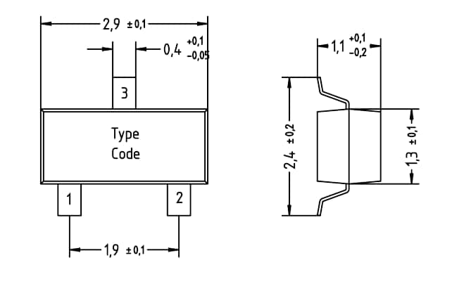 Diotec Semiconductor MMBT7002K N-Channel Enhancement Mode FETs