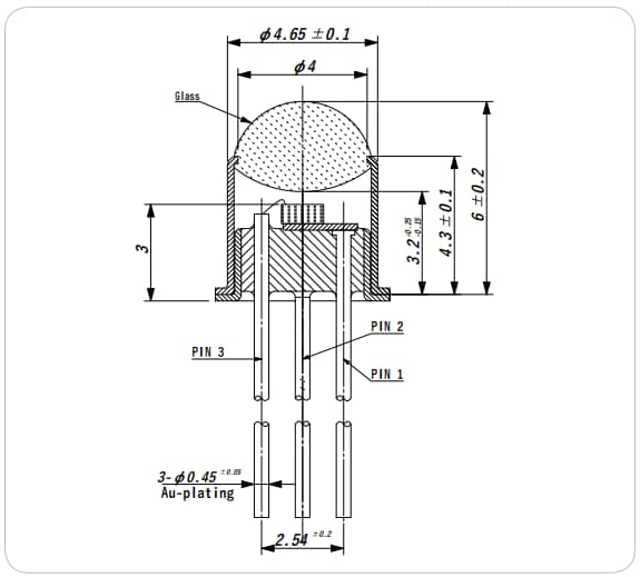 Marktech Optoelectronics High-Speed InGaAs PIN Photodiode Photodetectors