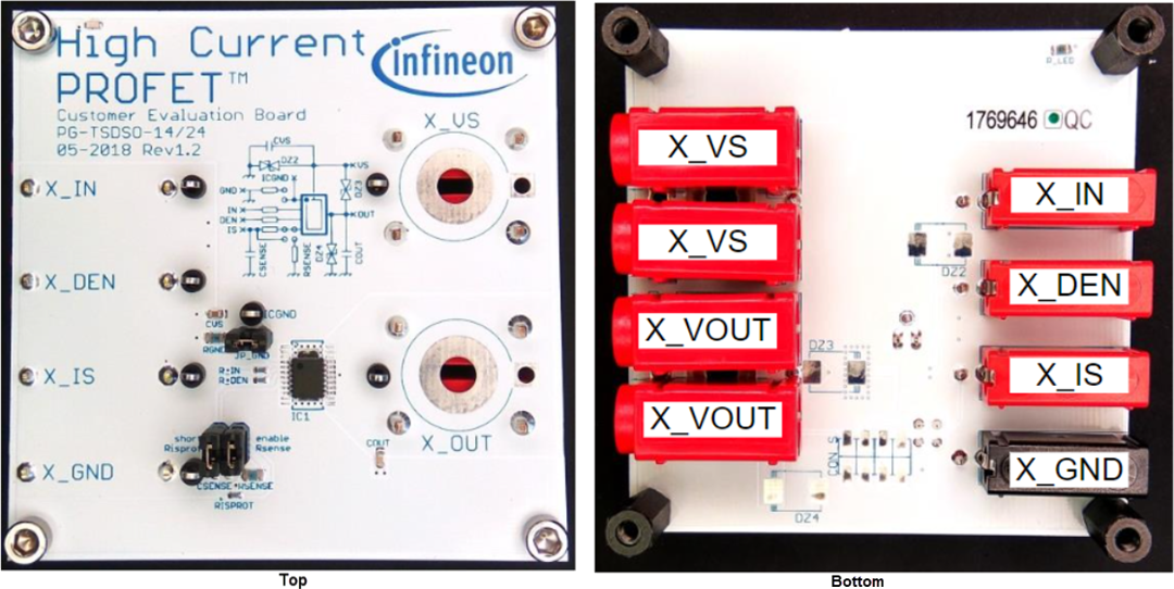 Infineon Technologies BTS700201-1ESPEVBD PROFET+2 Evaluation Board