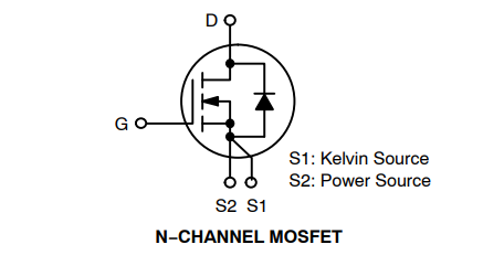 Application Circuit Diagram - onsemi NTH4L020N090SC1 Silicon Carbide (SiC) MOSFET