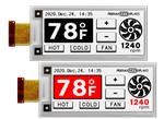 Wide Temperature E-ink Displays