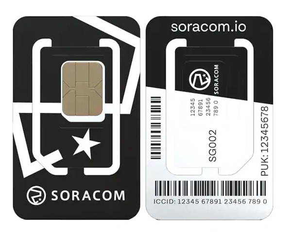 Soracom 3-in-1 Industrial Grade SIM Card