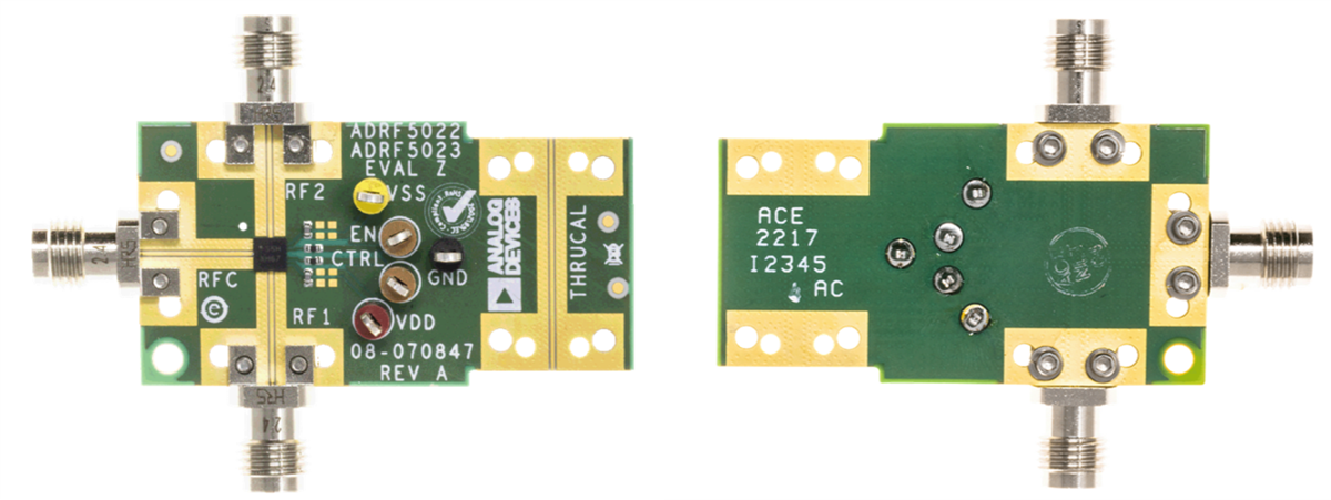 Location Circuit - Analog Devices Inc. ADRF5022-EVALZ Evaluation Board