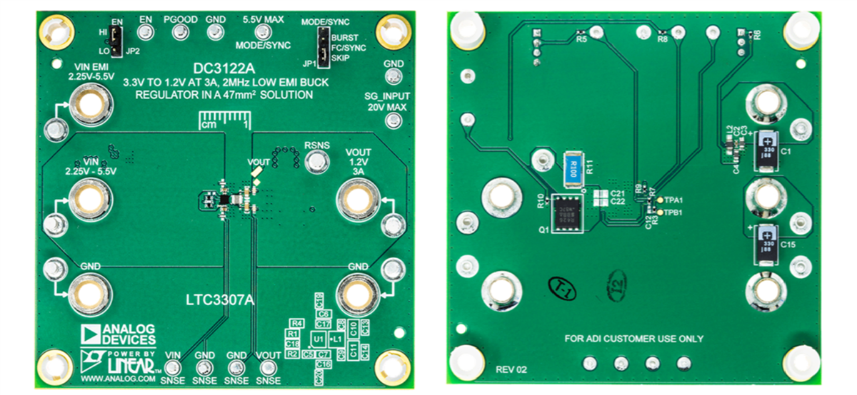 Analog Devices Inc. DC3122A Demonstration Circuit