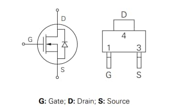 Application Circuit Diagram - Littelfuse CPC3981Z 800V, 45Ω N-Channel MOSFET