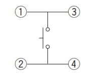 Alps Alpine SKRW Low-Profile TACT Switches