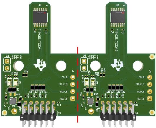 Mechanical Drawing - Texas Instruments TMAG5170DEVM Sensor Evaluation Module (EVM)