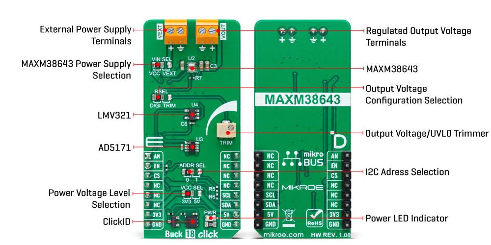Mikroe Buck 18 Click