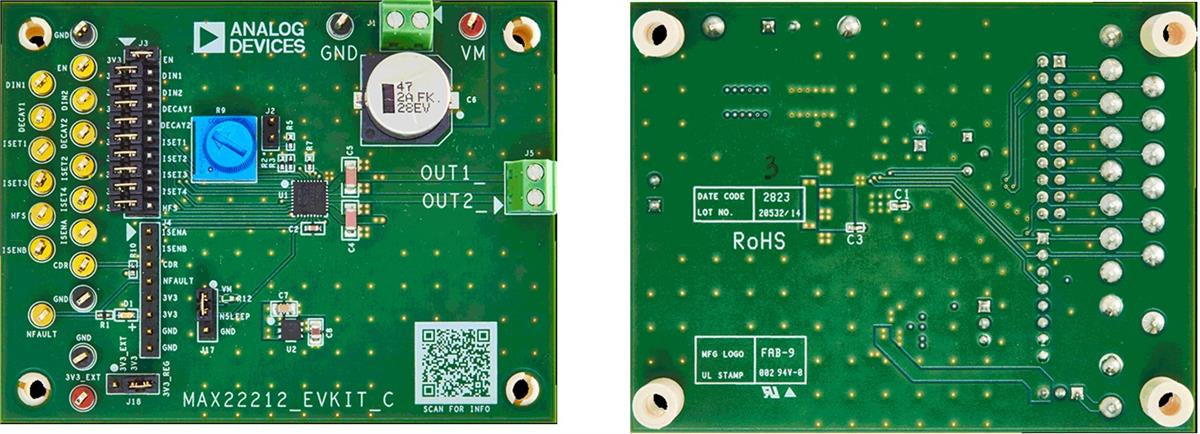 Analog Devices / Maxim Integrated MAX22212 Evaluation Kit
