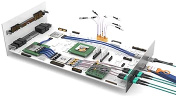 Infographic - Samtec FireFly™ Mid-Board Optical Transceiver Solutions