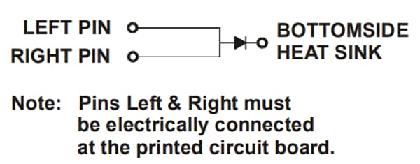 Schematic - Diodes Incorporated DTH1006P5 Glass Passivated Fast Recovery Rectifier