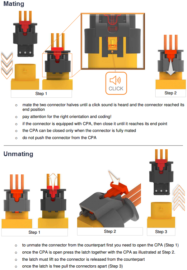 Infographic - TE Connectivity / AMP Connectors MCON 1.2 NextGen Sealed Locking Lance Connectors