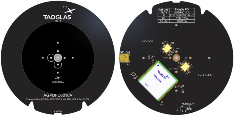 Taoglas AGPDFD6010A Evaluation Board
