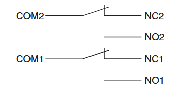 Schematic - Omron Industrial Automation DZ Special-Purpose Basic Switches