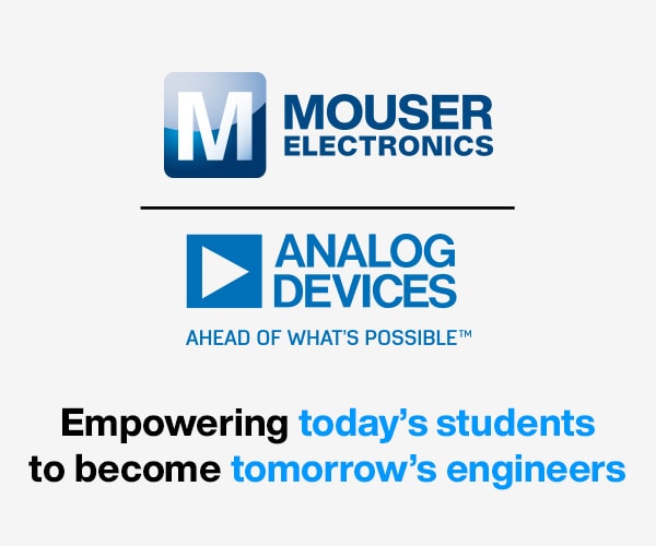 Mouser and Analog Devices Empowering today's students to become tomorrow's engineers